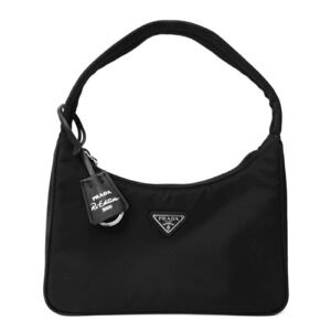 Prada ReEdition 2000 Tessuto Hobo Bag black